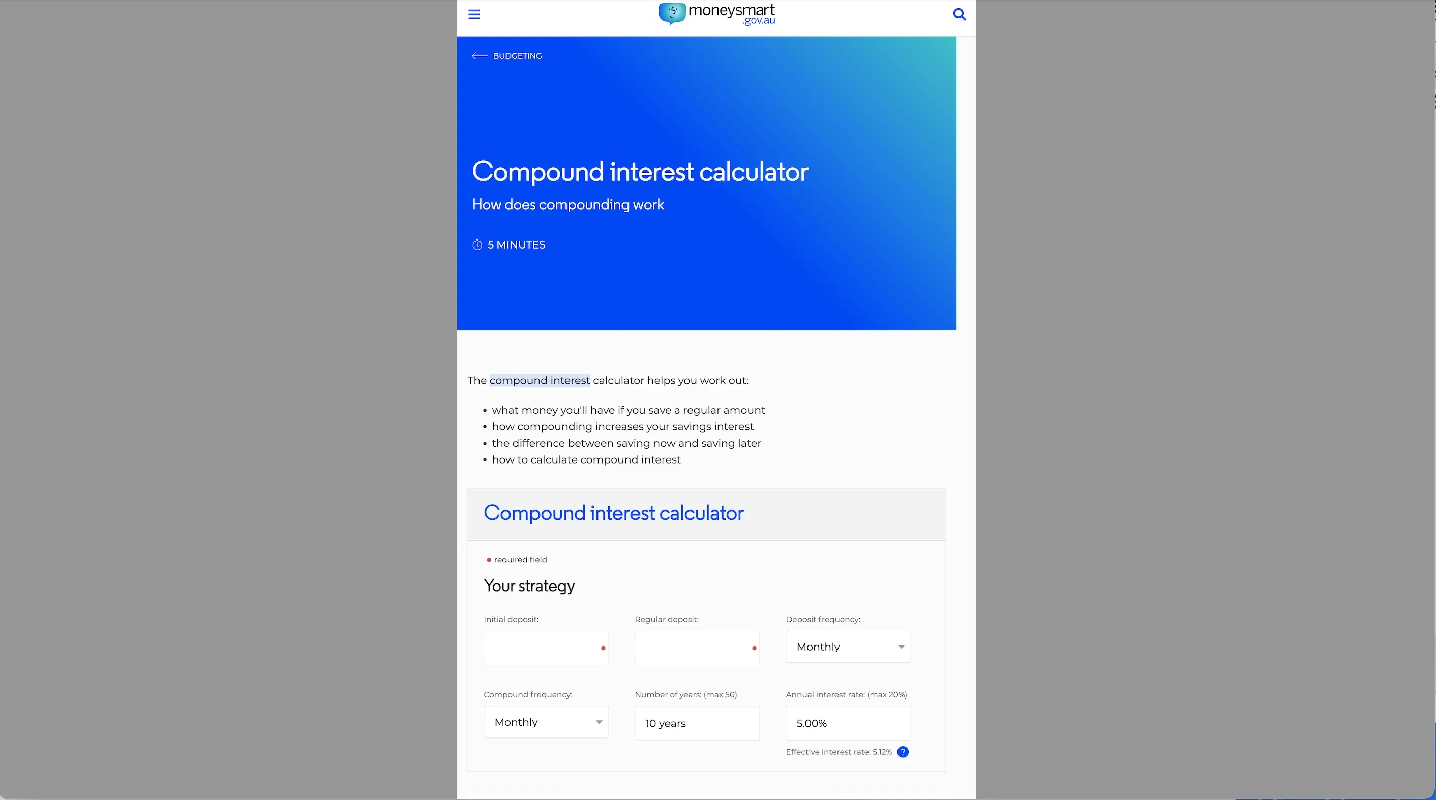 MoneySmart calculator (18/10/23)